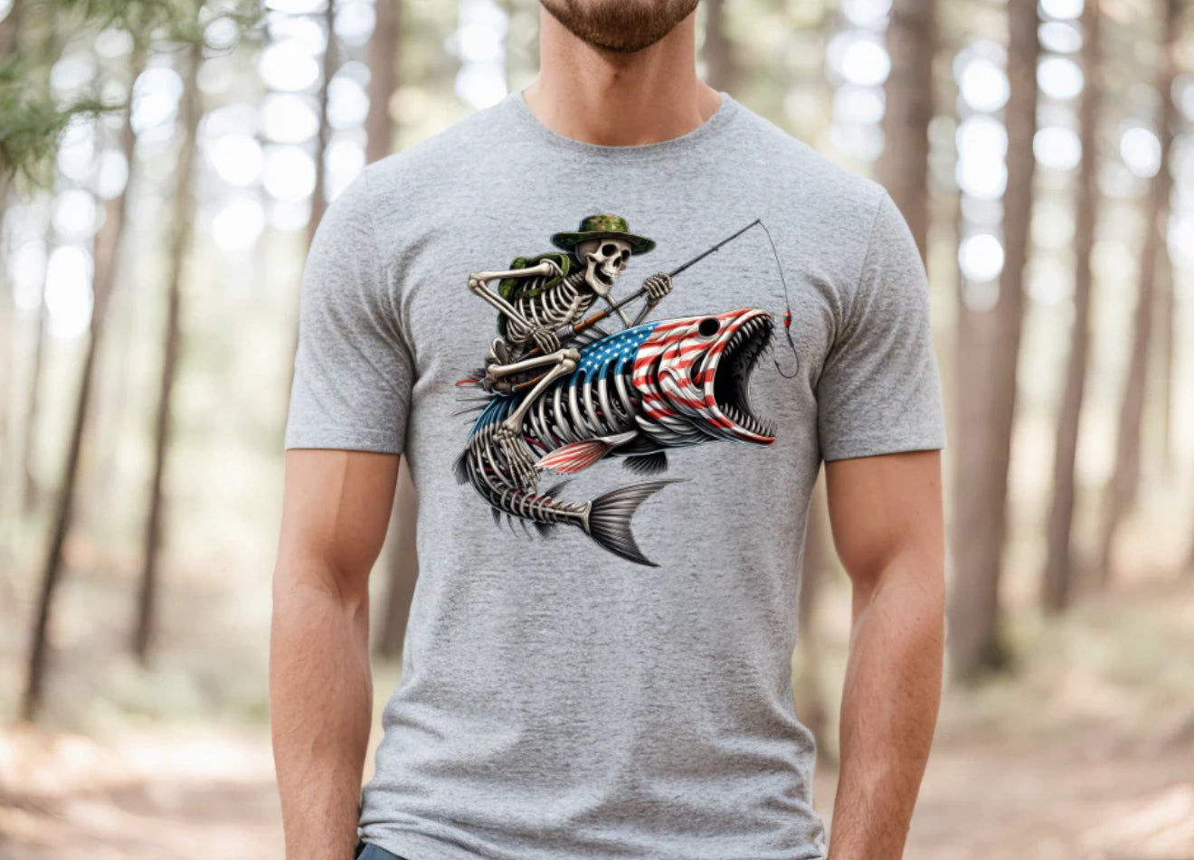 USA FISH TSHIRT