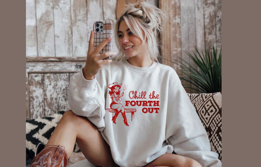 CHILL THE FOURTH OUT TSHIRT